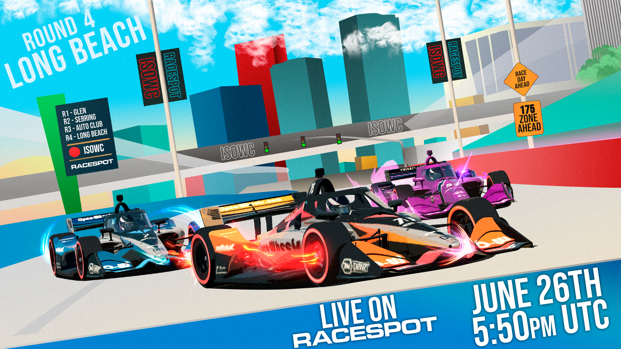 ISOWC heads to Streets of Long Beach to Begin Second Half of 2021 Season